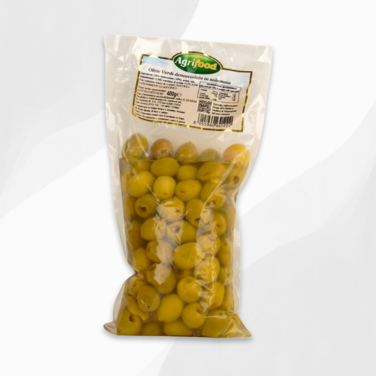 olive verdi denocciolate in salamoia - Agrifood San Severo